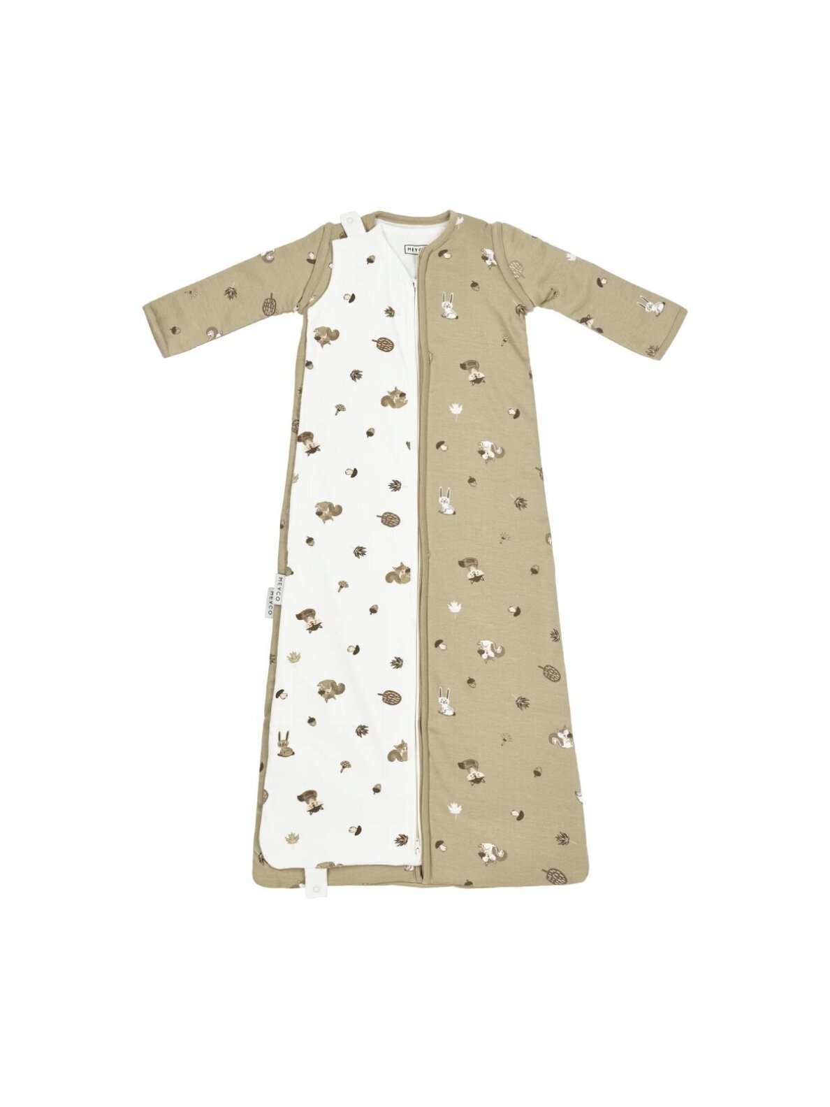 4-season sleeping bag, TOG 0.5–3.0, Meyco (Forest Animals Sand) 4-season sleeping bag, TOG 0.5–3.0, Meyco (Forest Animals Sand)