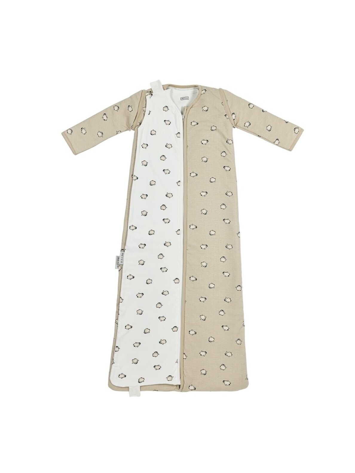 4 Seasons Sleeping Bag, TOG 0.5–3.0, Meyco (Penguin Soft Sand)