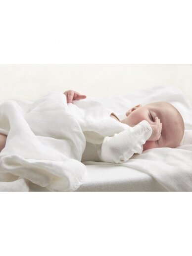12pcs. Gauze (muslin) diaper set, Meyco Baby (Basic Uni White) 1 12pcs. Gauze (muslin) diaper set, Meyco Baby (Basic Uni White) 1