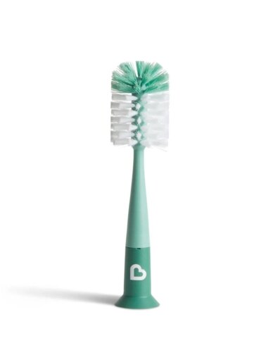 MUNCHKIN bottle brush 2in1, (Gray or green) MUNCHKIN bottle brush 2in1, (Gray or green)