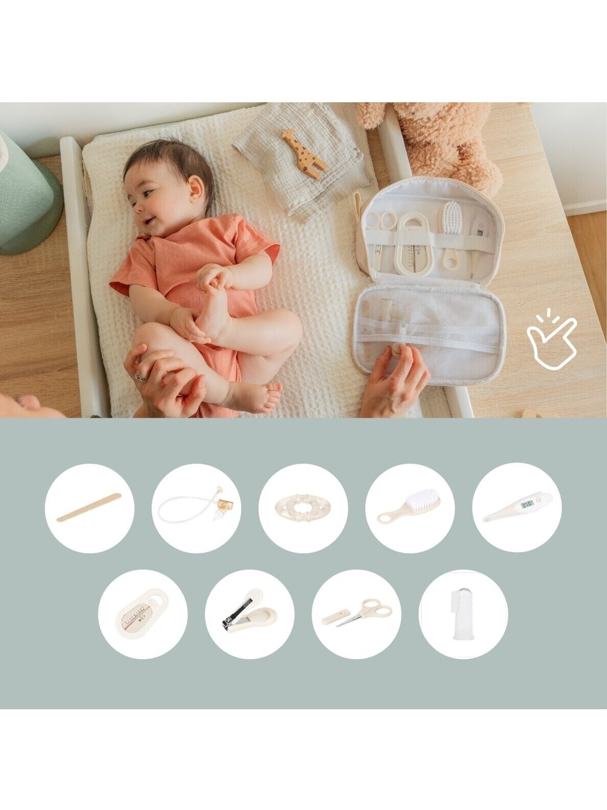 Babymoov Baby Care Kit (Sand) 4 Babymoov Baby Care Kit (Sand) 4