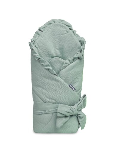 Baby muslin envelope 90x90, Sensillo (Green)