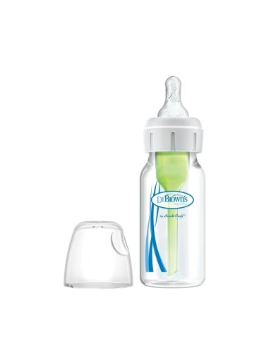 Anti-colic bottle Options+, 120 ml., 0m+ preemie flow, Dr. Brown's