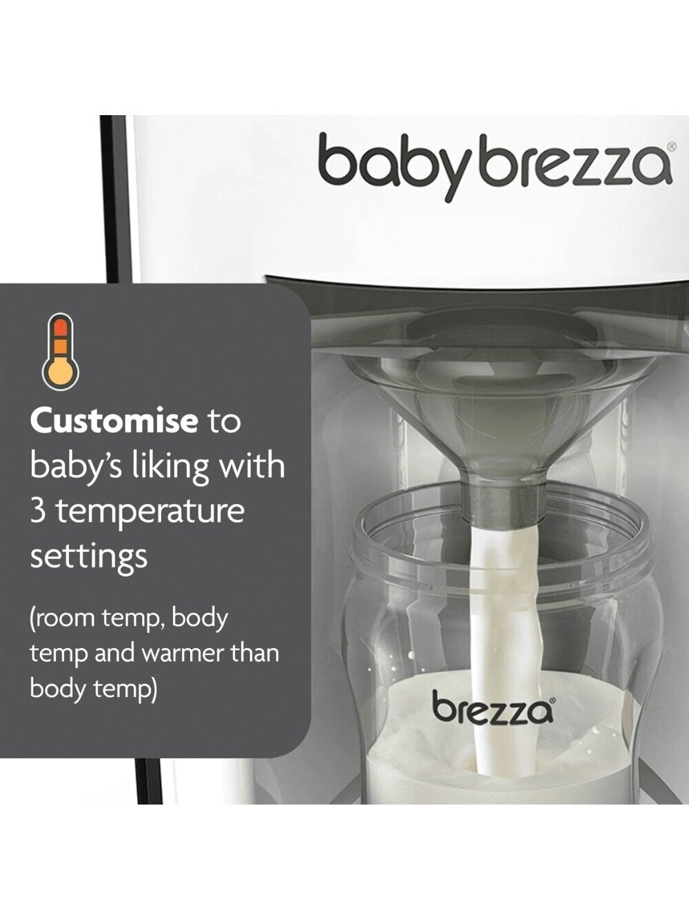 Baby brezza Formula pro advanced milk formula preparation machine, White 6