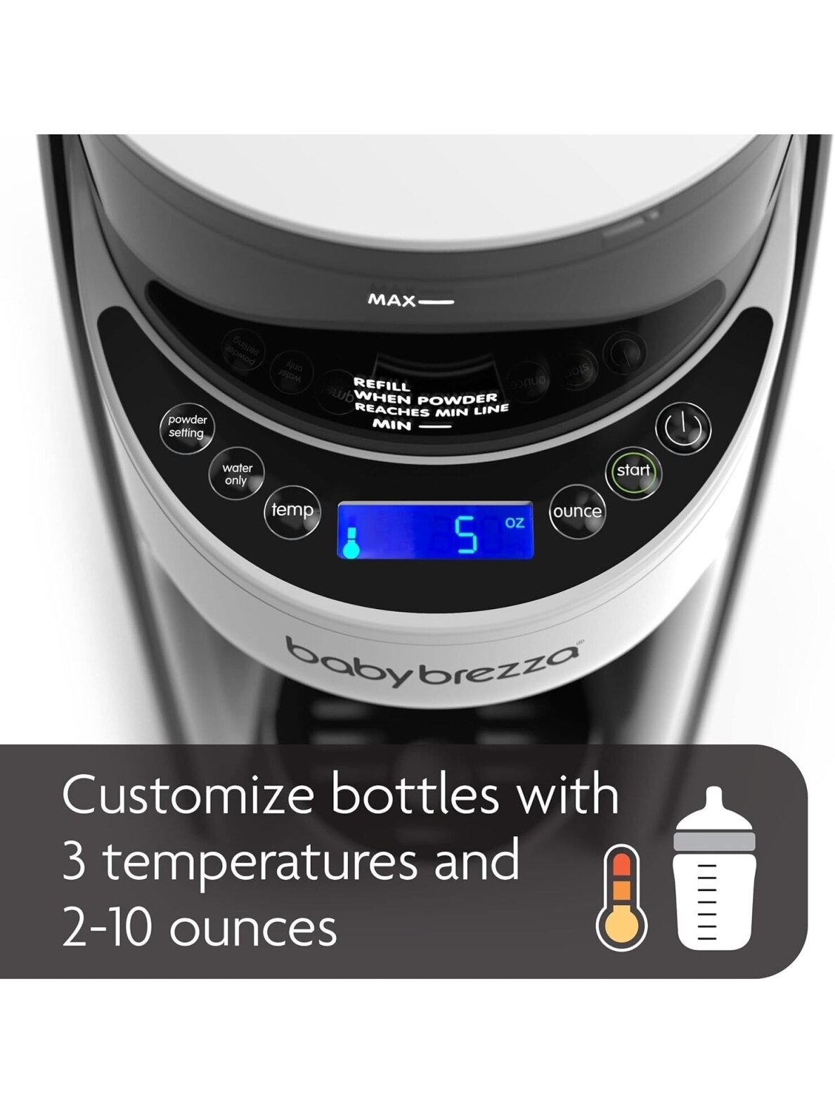BABY BREZZA Formula Pro Advanced piimasegu valmistaja, must/valge 2