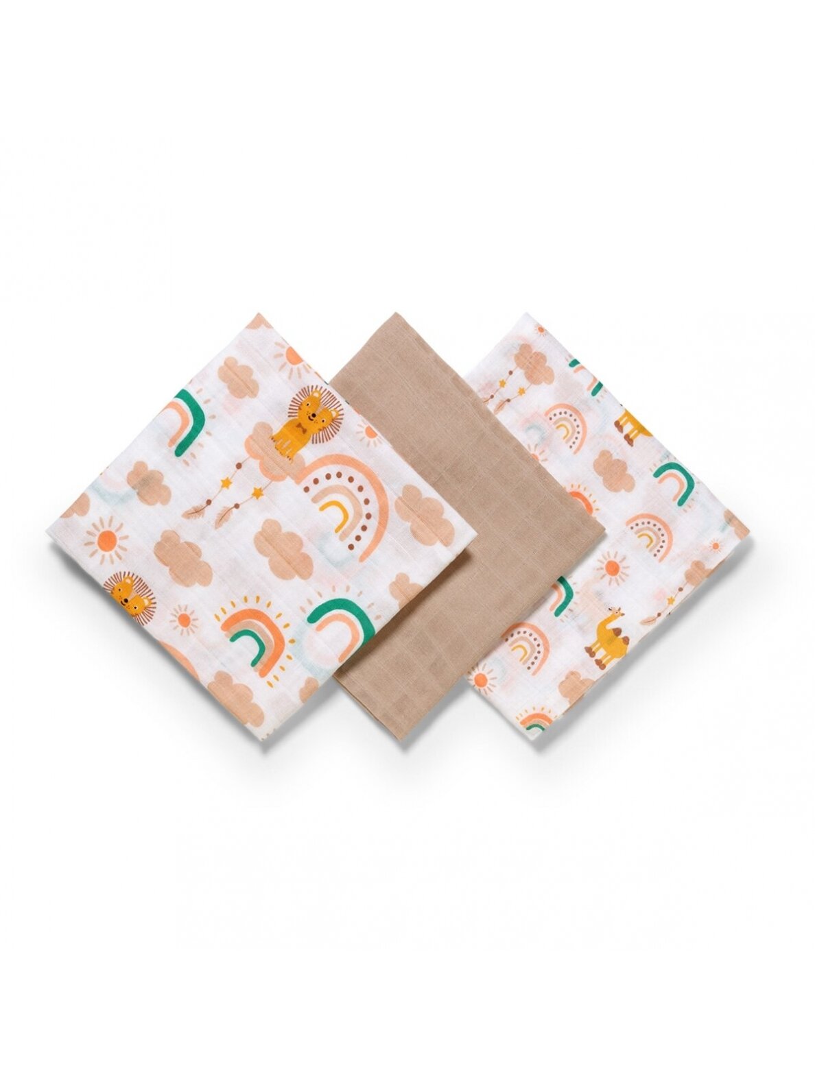 Musliinmähkmed BabyOno, 3 tk 3 tk. 348/08 2 Musliinmähkmed BabyOno, 3 tk 3 tk. 348/08 2