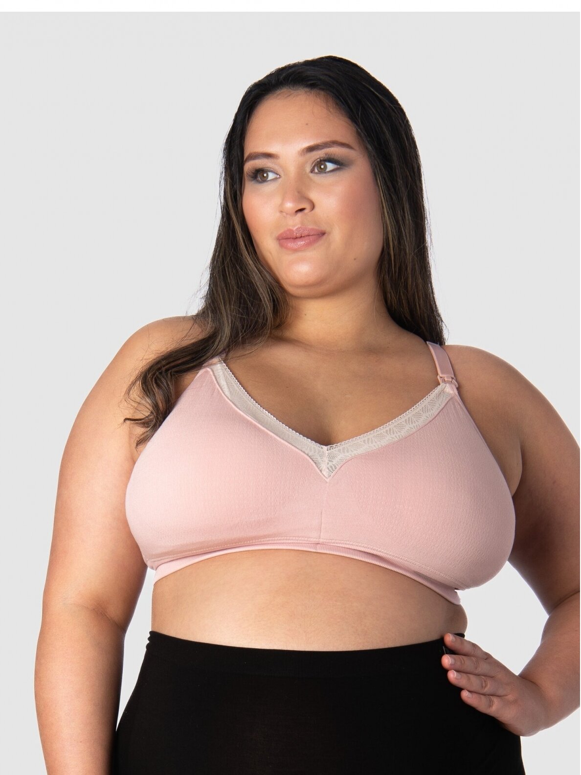 Nursing Bra Caress Full Cup, Hotmilk, Black (pink) 4 Nursing Bra Caress Full Cup, Hotmilk, Black (pink) 4