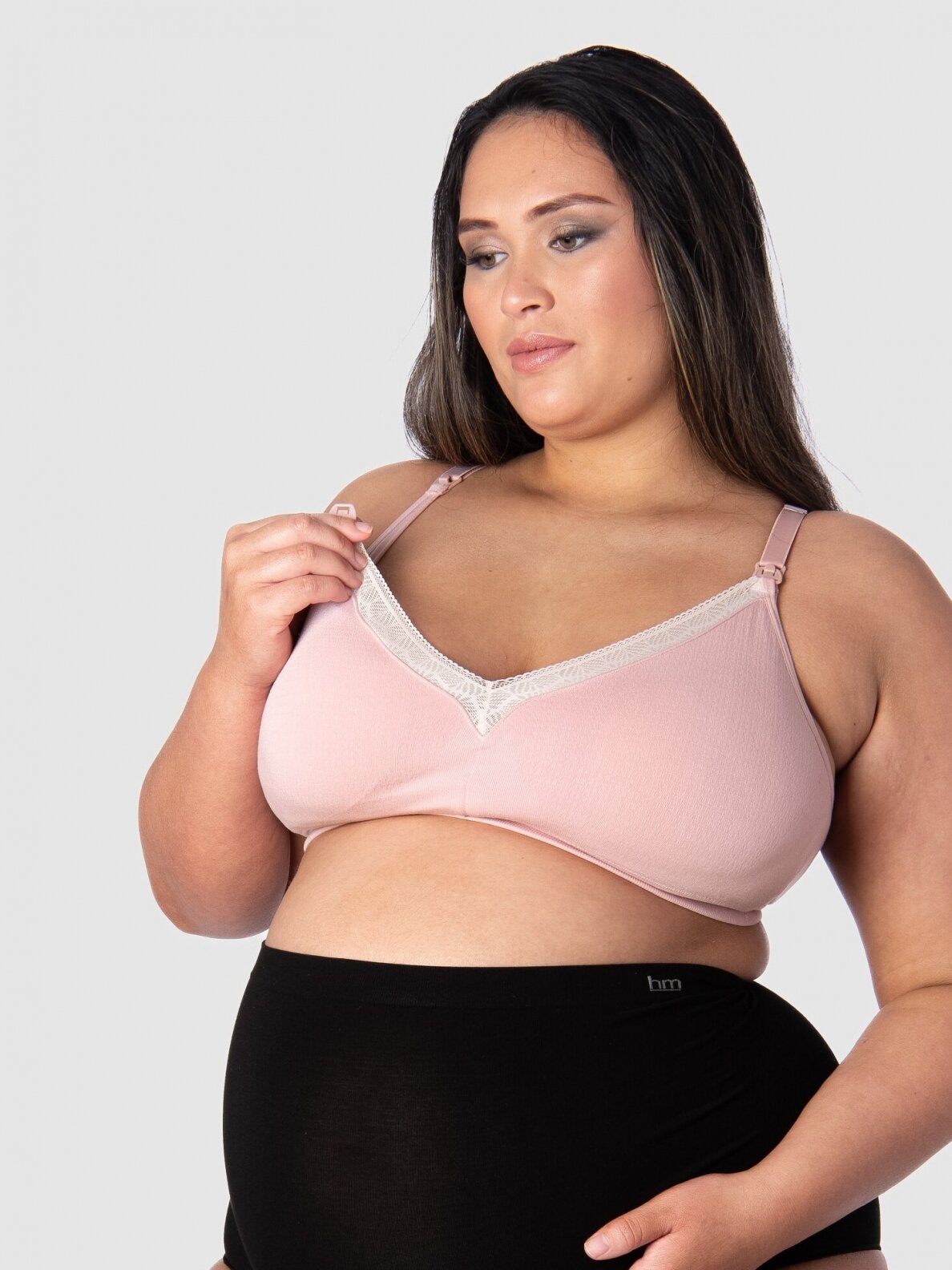Nursing Bra Caress Full Cup, Hotmilk, Black (pink) 5 Nursing Bra Caress Full Cup, Hotmilk, Black (pink) 5