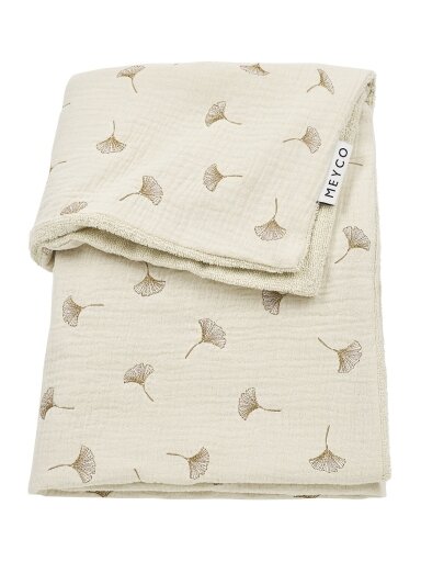 Cotton blanket, 75X100, TOG 1.5 Meyco (Gingko soft sand)