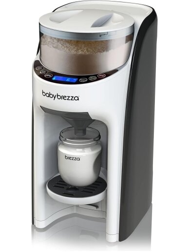 BABY BREZZA Formula Pro Advanced piimasegu valmistaja, must/valge BABY BREZZA Formula Pro Advanced piimasegu valmistaja, must/valge