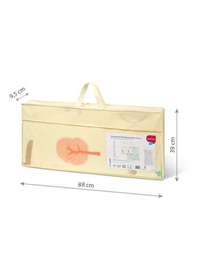 Babyono educational XPE foam mat 180x200 cm 1480 5 Babyono educational XPE foam mat 180x200 cm 1480 5