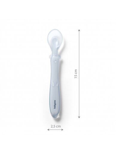 Silikoonist lusikas BabyOno 785/01, sinine 3 Silikoonist lusikas BabyOno 785/01, sinine 3
