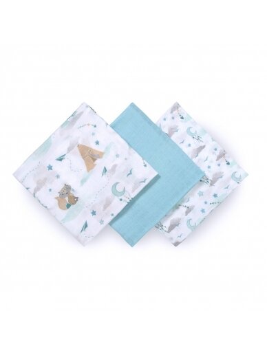 Muslin mähe BabyOno 397/12, 3 tk. 1