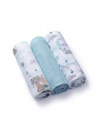 Muslin mähe BabyOno 397/12, 3 tk.