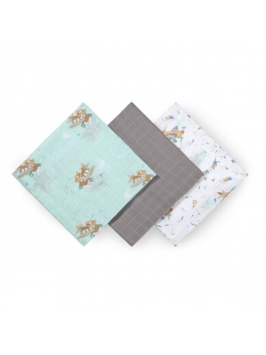 Musliinist linad BabyOno 397/10, 3 tk. 1