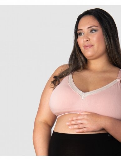 Nursing Bra Caress Full Cup, Hotmilk, Black (pink) 2 Nursing Bra Caress Full Cup, Hotmilk, Black (pink) 2