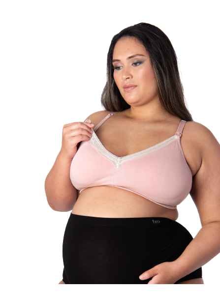 Nursing Bra Caress Full Cup, Hotmilk, Black (pink) Nursing Bra Caress Full Cup, Hotmilk, Black (pink)
