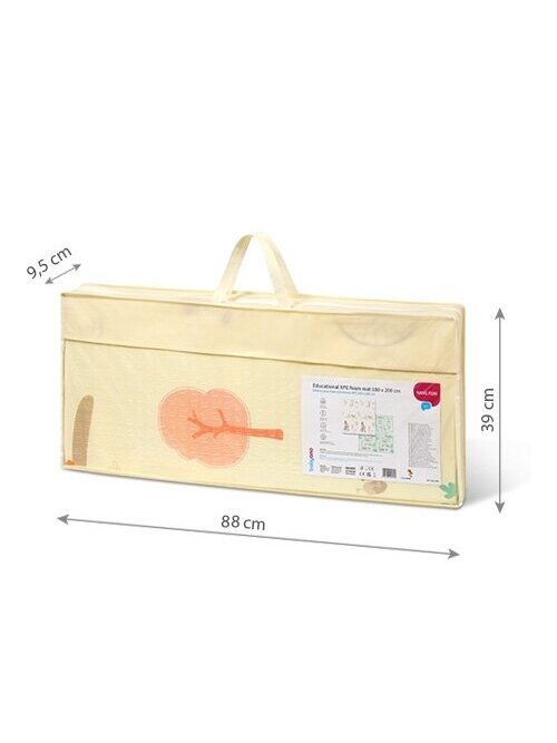 Babyono educational XPE foam mat 180x200 cm 1480 5