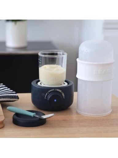 BEABA Baby Milk Second lutipudeli soojendi-steriliseerija, tumesinine