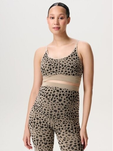 Seamless nursing bra Morso - minimal leopard, Noppies