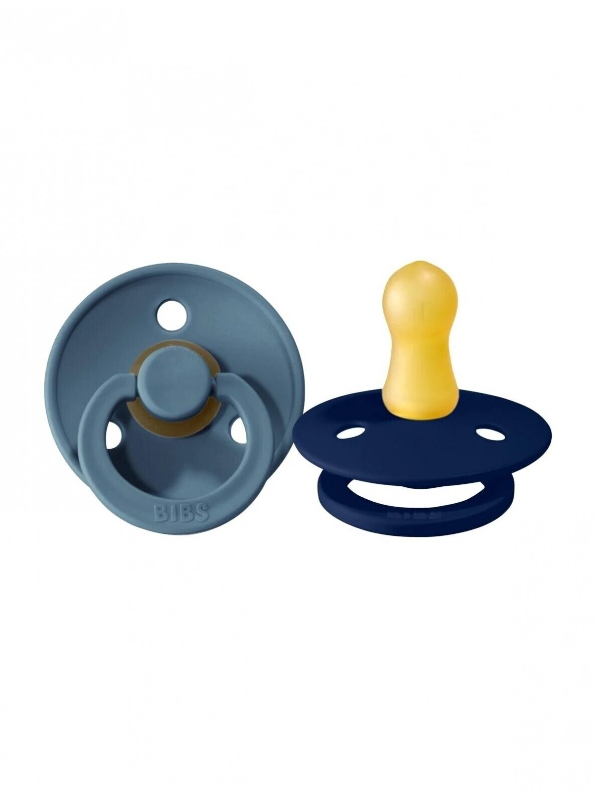 BIBS Colour Round Pacifier - 2 pcs. (Deep Space) 6+months 1 BIBS Colour Round Pacifier - 2 pcs. (Deep Space) 6+months 1