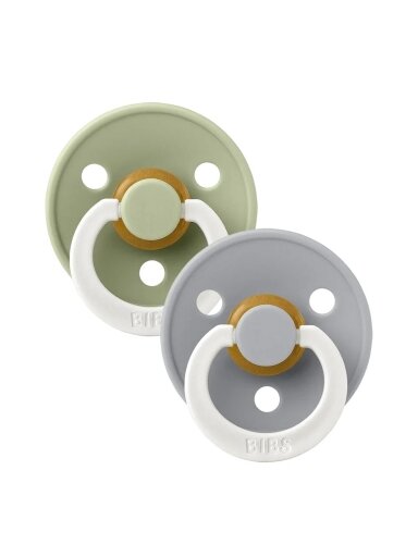 BIBS Round, Sage glow/Cloud glow, 2pcs. 3size