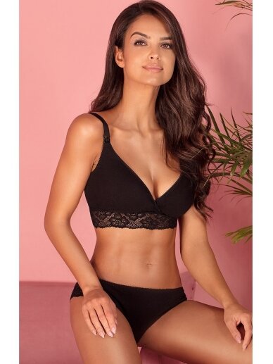 Nursing bra Daily by Momtobe (black) 2 Nursing bra Daily by Momtobe (black) 2