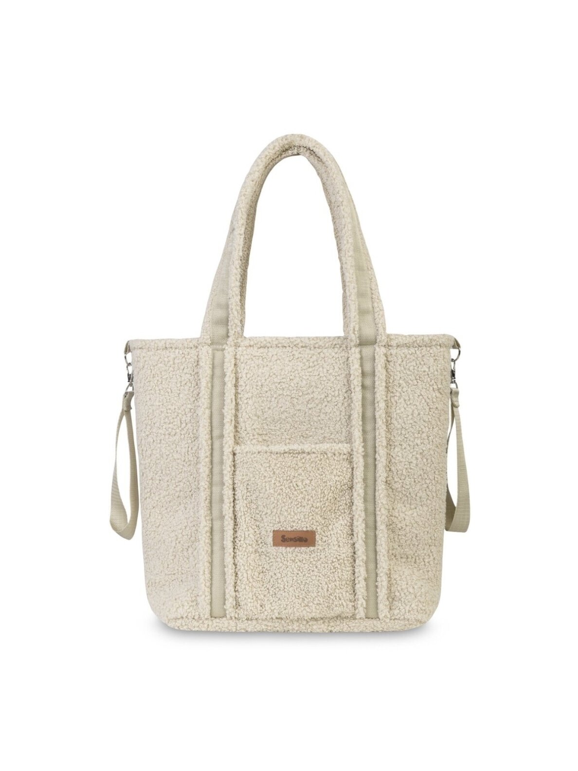 Bouclé Stroller Bag Classic, Light Beige, Sensillo Bouclé Stroller Bag Classic, Light Beige, Sensillo