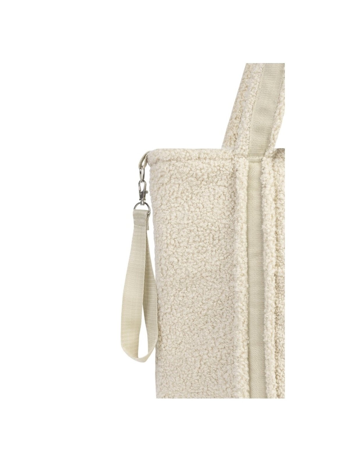 Bouclé Stroller Bag Classic, Light Beige, Sensillo 1