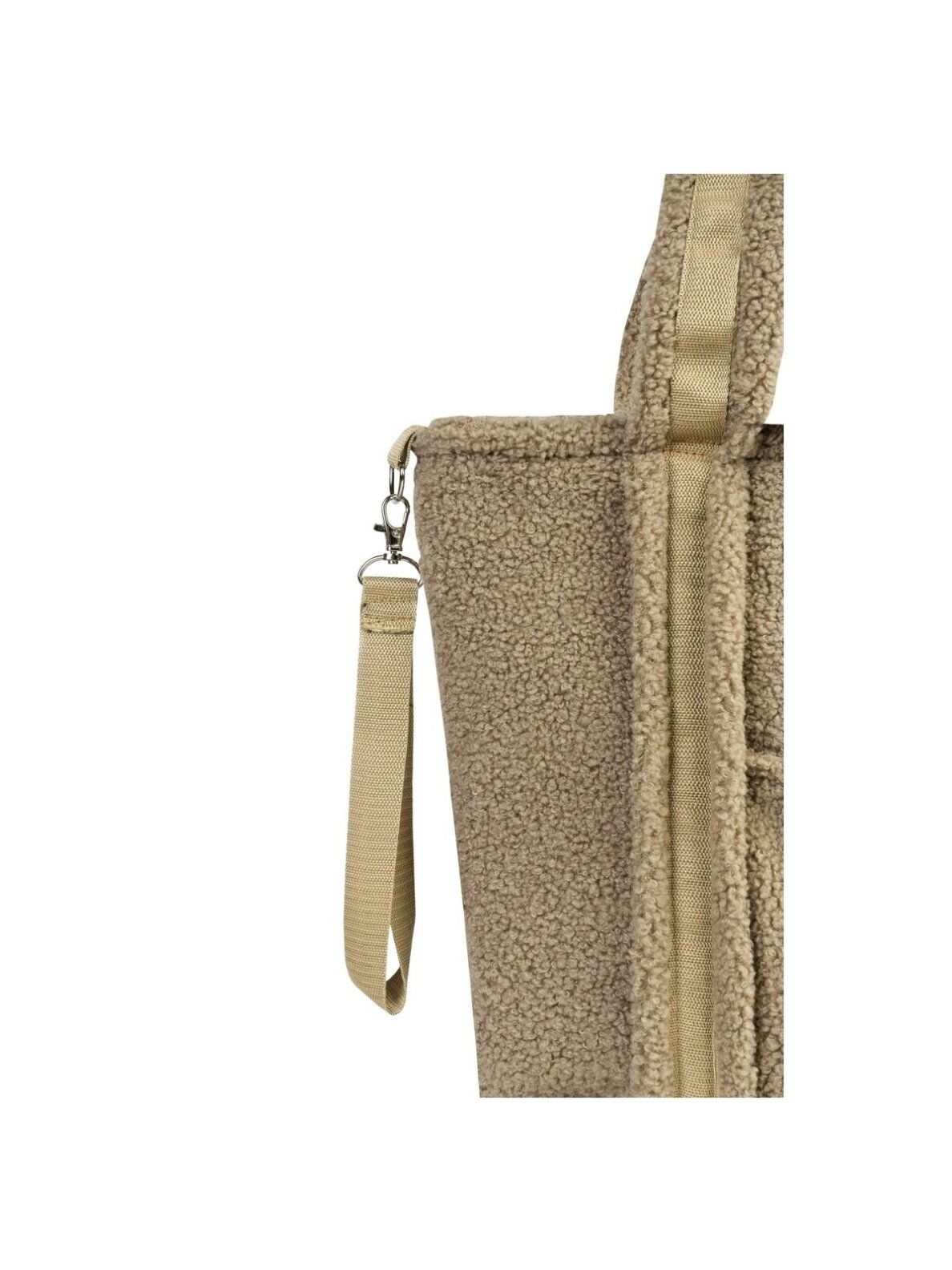 Bouclé Stroller Bag Classic, Dark Beige, Sensillo 1 Bouclé Stroller Bag Classic, Dark Beige, Sensillo 1