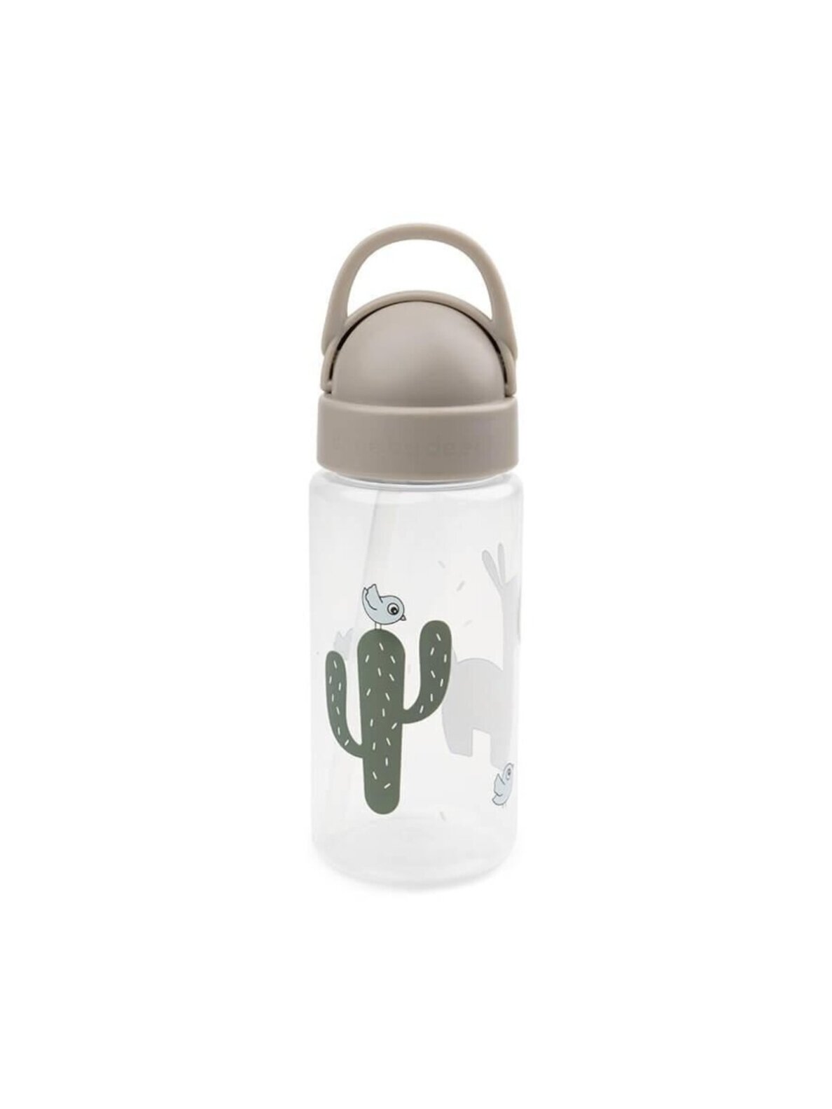 Straw bottle 350 ml, Done by Deer (Deer Friends Sand) 1