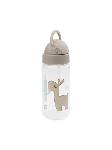 Straw bottle 350 ml, Done by Deer (Deer Friends Sand)