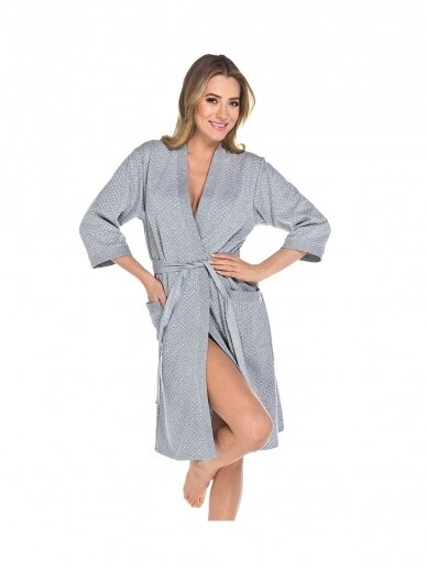 Maternity robe by Montana by IF (grey) Maternity robe by Montana by IF (grey)