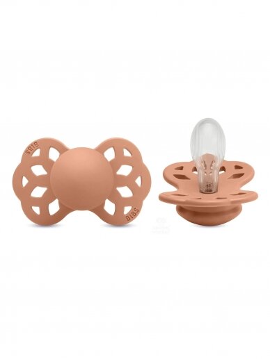 Pacifer Infinity Symmetrical, Ivory, Size-1, 0+ by Bibs (ecru) (Kopija) Pacifer Infinity Symmetrical, Ivory, Size-1, 0+ by Bibs (ecru) (Kopija)