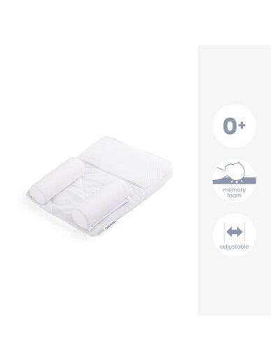 Supreme Sleep Small back positioner 30 cm, Doomoo (White) 2