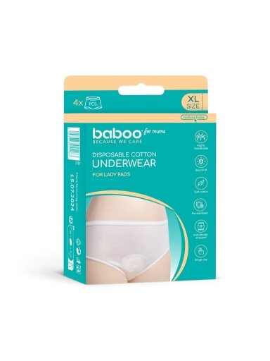 Reusable panties - postpartum shorts 2pcs. Baby Ono (Kopija)