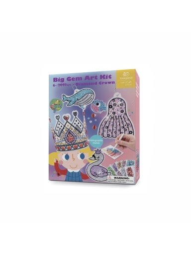 Big Gem Art Kit Diamond Crown, Tookyland Big Gem Art Kit Diamond Crown, Tookyland