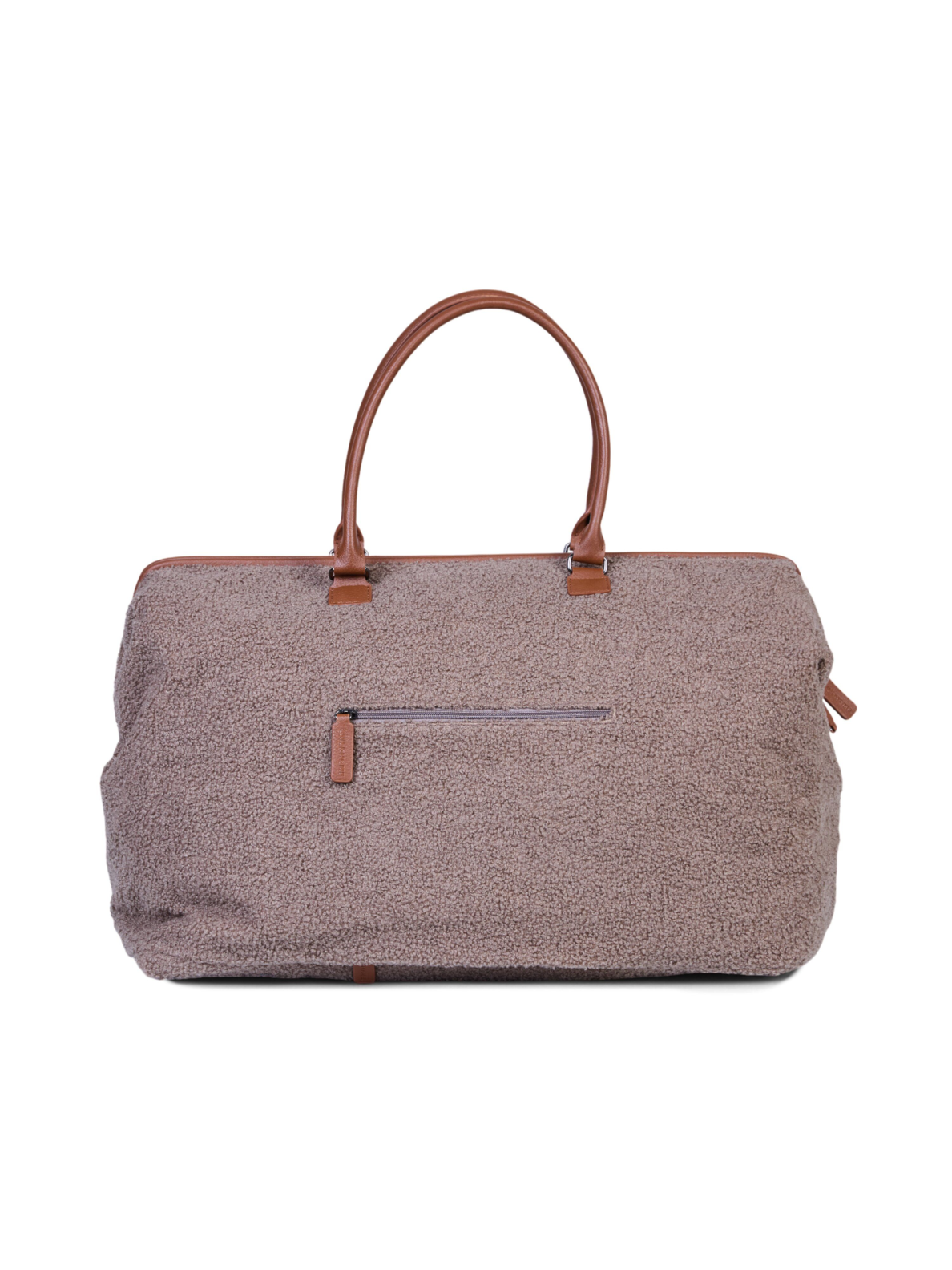 Childhome Mommy Bag Signature mähkmekott, helepruun, teddy-kangast 3 Childhome Mommy Bag Signature mähkmekott, helepruun, teddy-kangast 3