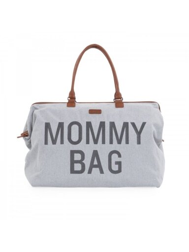 Childhome Mommy Bag beebitarvete kott, canvas, hall