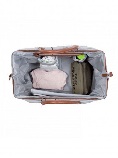 Childhome Mommy Bag beebitarvete kott, canvas, hall 3