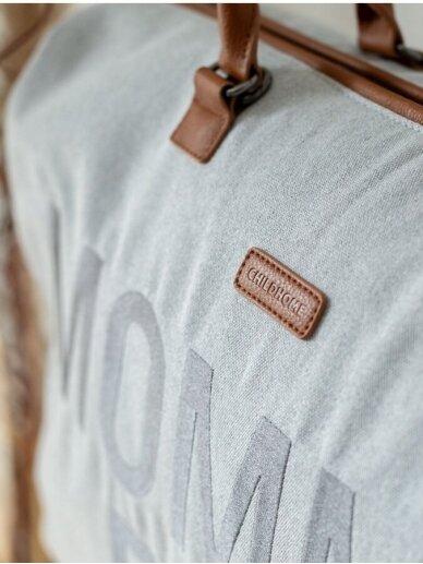 Childhome Mommy Bag beebitarvete kott, canvas, hall 5