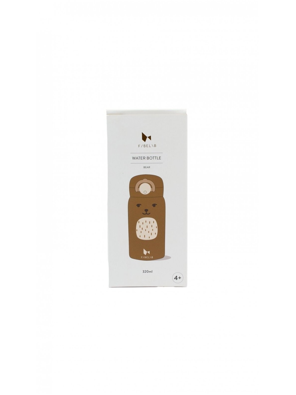 Roostevabast terasest joogipudel karu mustriga, 320 ml 5