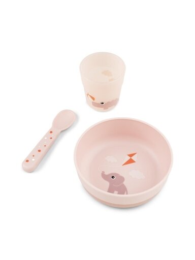 Done by Deer Foodie Dinnerware Set (Pink)