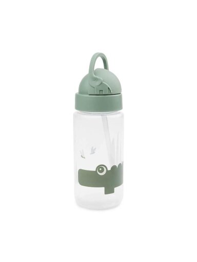 Done by Deer bottle with straw 360ml, Green