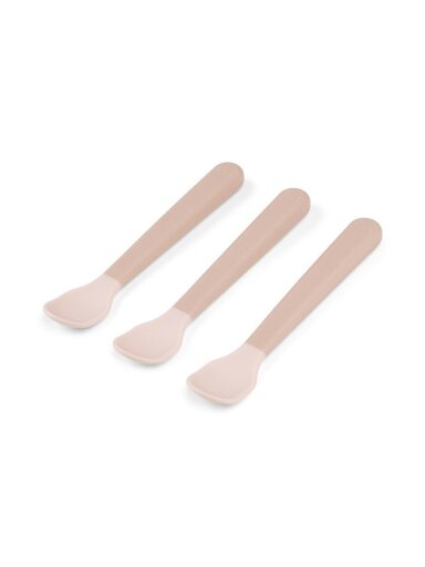 Done by Deer silicone spoons 3pcs. (Pink)