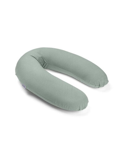 Doomoo organic cotton nursing pillow (granules) 180 cm Corduroy Green