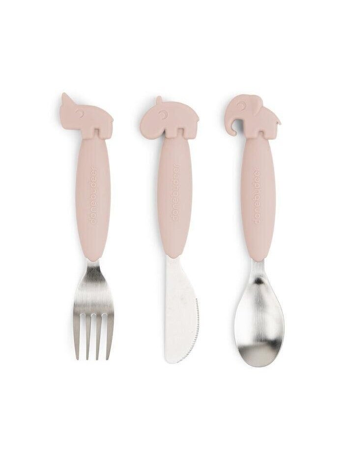 Done by Deer children’s cutlery set Green (Kopija) Done by Deer children’s cutlery set Green (Kopija)