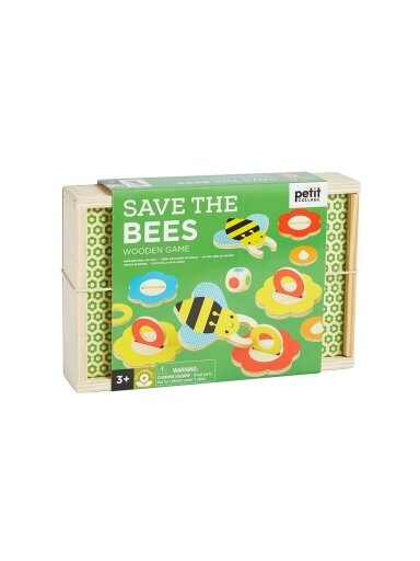 Wooden board game, Bees, 3m+ Petit Collage