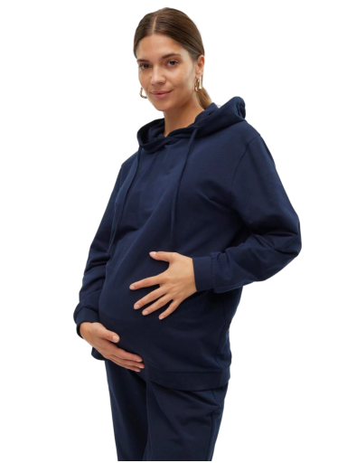 Maternity Jumper MLMILLE, Mama;licious (Blue) Maternity Jumper MLMILLE, Mama;licious (Blue)