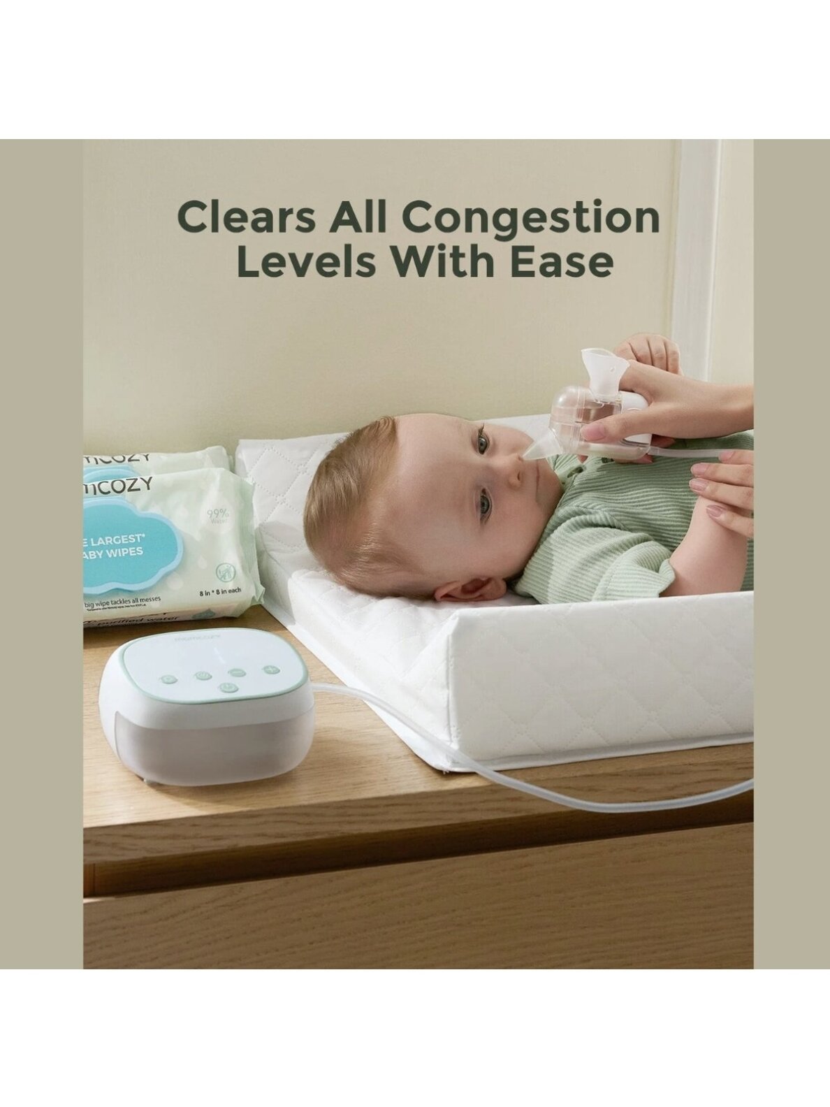 BreezyClear Pro 2-in-1 Electric Nasal Aspirator, Momcozy 2 BreezyClear Pro 2-in-1 Electric Nasal Aspirator, Momcozy 2